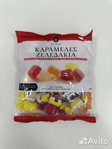 Греческий мармелад Kandylas с витамином С