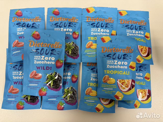 Итальянский мармелад Dietorelle sour (без сахара)