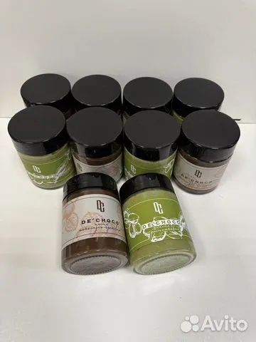 Натуральная ореховая паста De Choco