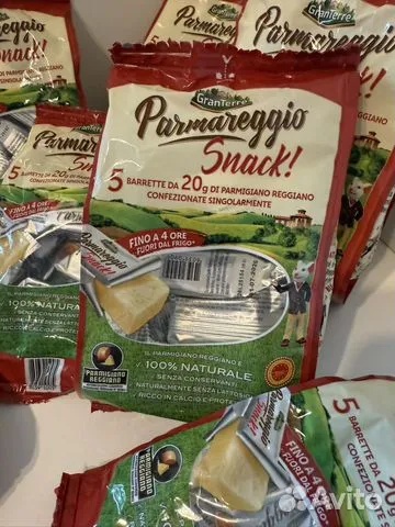 Сыр Пармезан снеки 100 гр